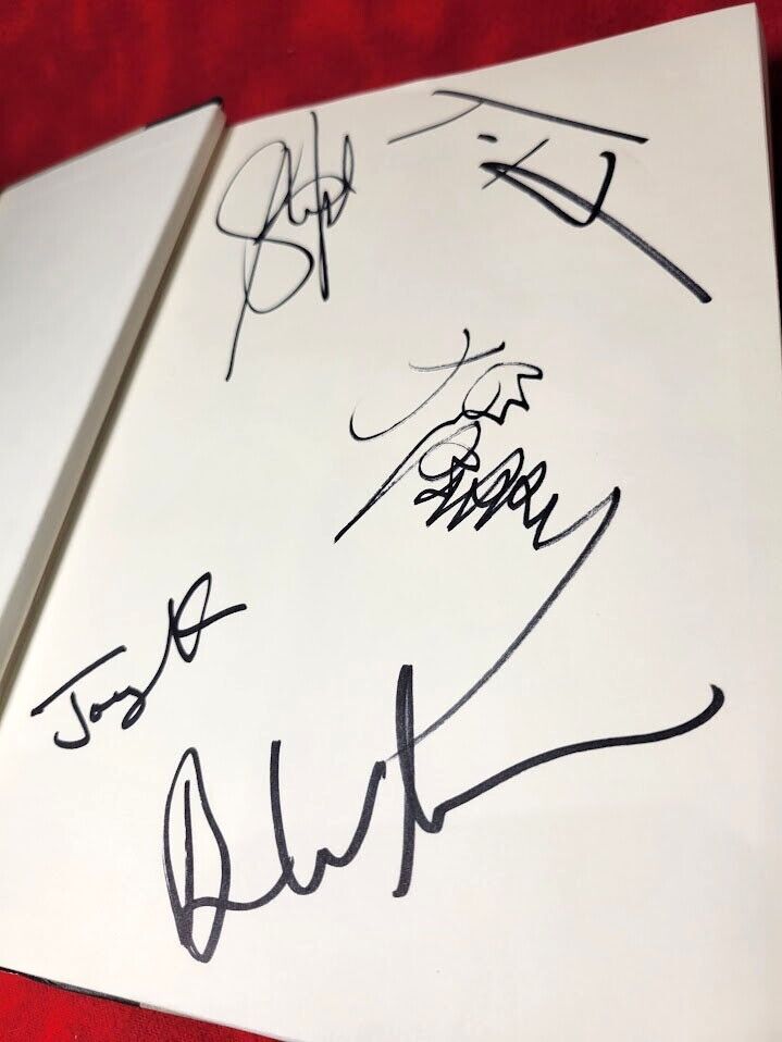 Aerosmith (x5) Signed First Edition/First Printing of Walk This Way